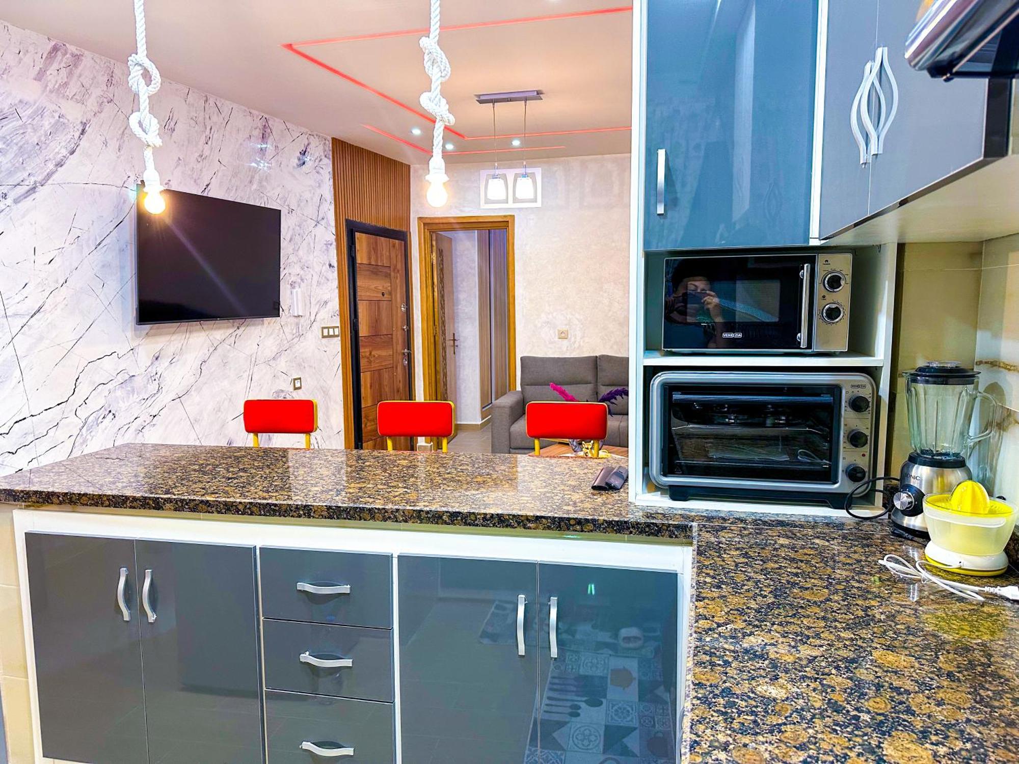 Veluxa - Luxury Holiday Homes - Centric Flat Tanger Extérieur photo