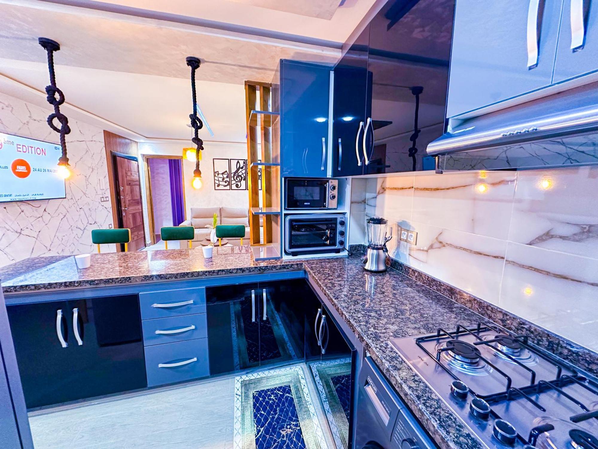 Veluxa - Luxury Holiday Homes - Centric Flat Tanger Extérieur photo